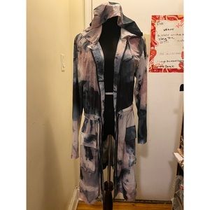 Gorgeous Watercolor Carbon 38 Jacket